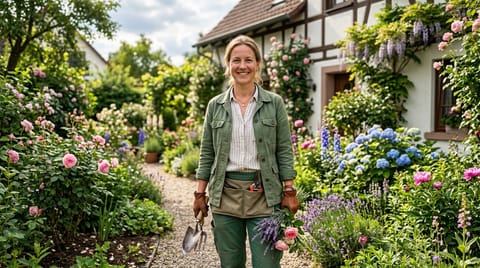 GaLa-Service Grosser bei der Gartenarbeit in Bad Homburg